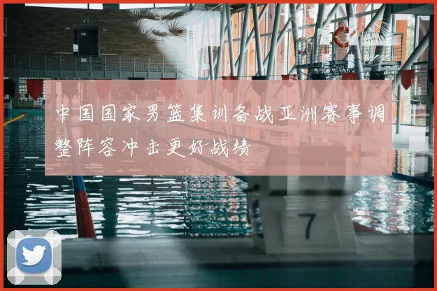 中国国家男篮集训备战亚洲赛事调整阵容冲击更好战绩